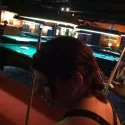 Bar Patrons Cue's Billiards in Marietta, GA