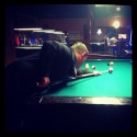 Bar Patrons Cue's Billiards in Marietta, GA